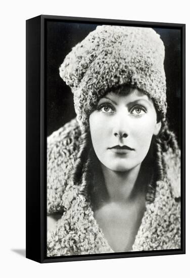 Greta Garbo in the Role of Anna Karenina (B/W Photo)-American Photographer-Framed Stretched Canvas