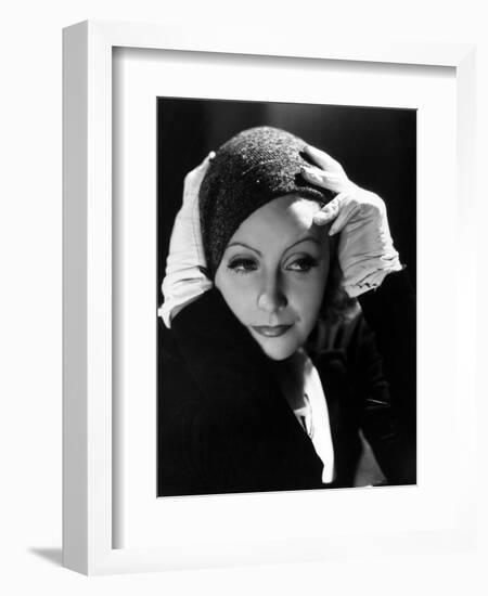 Greta Garbo. "Inspiration" 1931, Directed by Clarence Brown-null-Framed Photographic Print