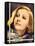 Greta Garbo on MGM jumbo window card/portrait poster, ca. 1932-null-Framed Stretched Canvas