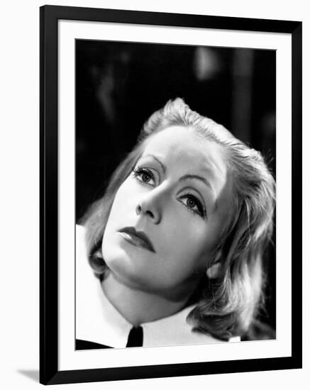 Greta Garbo. "Queen Christina" 1933, Directed by Rouben Mamoulian-null-Framed Photographic Print