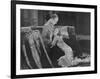 Greta Garbo (Real Name Greta Lovisa Gustafsson) Swedish Actress in a Scene with Conrad Nagel-null-Framed Photographic Print