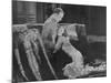 Greta Garbo (Real Name Greta Lovisa Gustafsson) Swedish Actress in a Scene with Conrad Nagel-null-Mounted Photographic Print