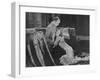 Greta Garbo (Real Name Greta Lovisa Gustafsson) Swedish Actress in a Scene with Conrad Nagel-null-Framed Photographic Print