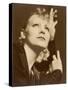 Greta Garbo (Real Name Greta Lovisa Gustafsson) Swedish Actress-null-Stretched Canvas