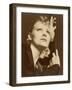 Greta Garbo (Real Name Greta Lovisa Gustafsson) Swedish Actress-null-Framed Photographic Print