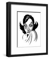 Greta Garbo, Swedish actress, 1905-1990-Neale Osborne-Framed Giclee Print