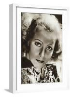 Greta Garbo, Swedish Actress, 1933-null-Framed Giclee Print