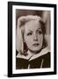 Greta Garbo, Swedish Actress and Film Star-null-Framed Photographic Print