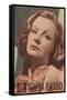 Greta Garbo, Swedish Actress and Film Star-null-Framed Stretched Canvas