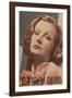 Greta Garbo, Swedish Actress and Film Star-null-Framed Photographic Print