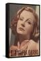 Greta Garbo, Swedish Actress and Film Star-null-Framed Stretched Canvas