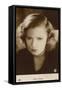 Greta Garbo, Swedish Actress and Film Star-null-Framed Stretched Canvas