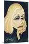 Greta Garbo Swedish-American Film Actress: a Caricature-Nino Za-Mounted Photographic Print