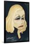 Greta Garbo Swedish-American Film Actress: a Caricature-Nino Za-Framed Photographic Print