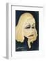 Greta Garbo Swedish-American Film Actress: a Caricature-Nino Za-Framed Photographic Print