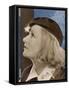 Greta Garbo Swedish-American Film Actress-null-Framed Stretched Canvas