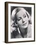 Greta Garbo Swedish-American Film Actress-null-Framed Photographic Print