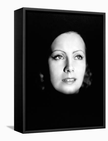 Greta Garbo. "The Kiss" 1929, Directed by Jacques Feyder-null-Framed Stretched Canvas