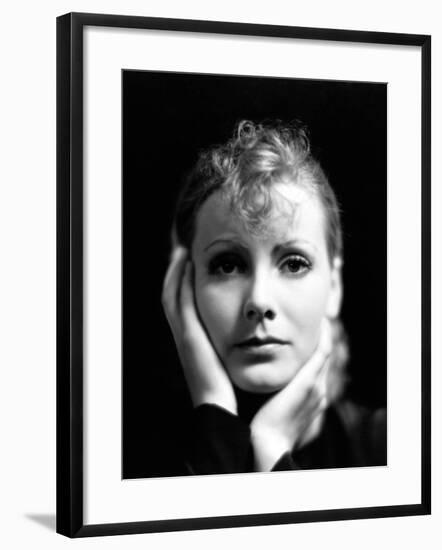 Greta Garbo. "The Kiss" 1929, Directed by Jacques Feyder-null-Framed Photographic Print