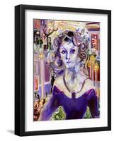 Greta Garbo-Josh Byer-Framed Giclee Print