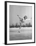 Gretchen Merrill Ice Skating During the World Championship-Tony Linck-Framed Premium Photographic Print