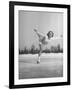 Gretchen Merrill Ice Skating During the World Championship-Tony Linck-Framed Premium Photographic Print