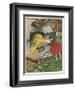 Gretel Seizes Her Opportunity and Pushes the Wicked Witch into the Oven-Willy Planck-Framed Photographic Print