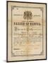 Gretna Green Certificate-null-Mounted Art Print