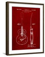 Gretsch 6022 Rancher Guitar Patent-Cole Borders-Framed Art Print