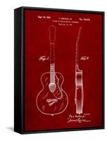 Gretsch 6022 Rancher Guitar Patent-Cole Borders-Framed Stretched Canvas