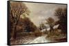 Gretton, Northamptonshire-Charles Leaver-Framed Stretched Canvas