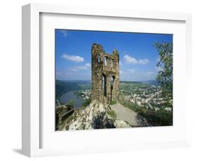 Grevenburg Castle Ruin, Mosel, Germany-Hans Peter Merten-Framed Photographic Print
