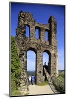 Grevenburg Castle Ruin, Traben-Trabach, Moselle Valley, Rhineland-Palatinate, Germany, Europe-Hans-Peter Merten-Mounted Photographic Print