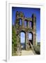 Grevenburg Castle Ruin, Traben-Trabach, Moselle Valley, Rhineland-Palatinate, Germany, Europe-Hans-Peter Merten-Framed Photographic Print