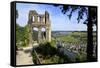 Grevenburg Castle Ruin, Traben-Trabach, Moselle Valley, Rhineland-Palatinate, Germany, Europe-Hans-Peter Merten-Framed Stretched Canvas