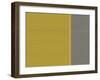 Grey and Green-NaxArt-Framed Art Print