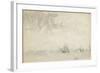 Grey and Silver - North Sea, C.1884-James Abbott McNeill Whistler-Framed Giclee Print