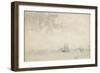 Grey and Silver - North Sea, C.1884-James Abbott McNeill Whistler-Framed Giclee Print