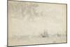Grey and Silver - North Sea, C.1884-James Abbott McNeill Whistler-Mounted Giclee Print