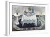 Grey and White Interior (Oil on Canvas)-Anne Redpath-Framed Giclee Print
