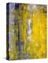 Grey And Yellow Abstract Art Painting-T30Gallery-Stretched Canvas