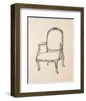 Grey Antique I-Irena Orlov-Framed Art Print