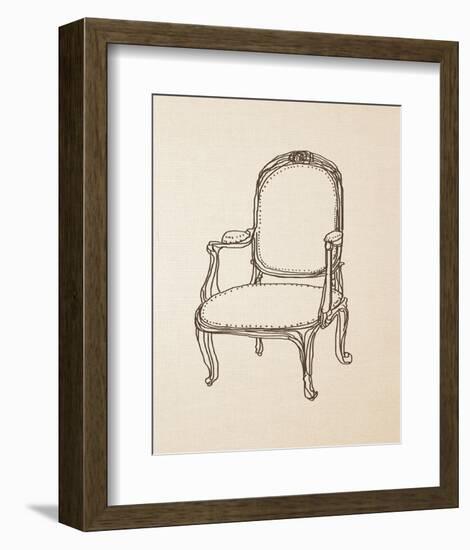 Grey Antique I-Irena Orlov-Framed Art Print