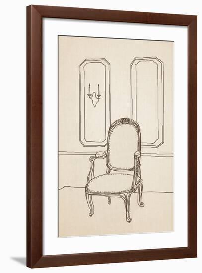 Grey Antique II-Irena Orlov-Framed Art Print