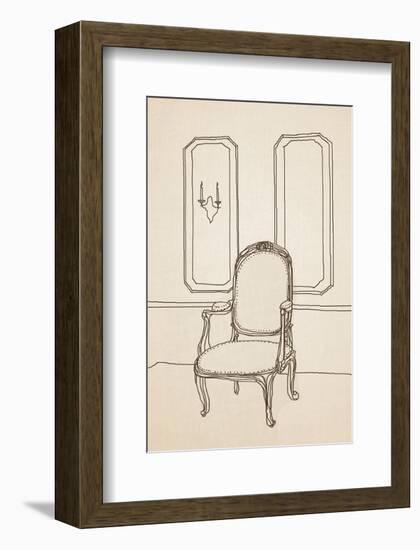 Grey Antique II-Irena Orlov-Framed Art Print