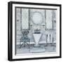 Grey Bath I-Gina Ritter-Framed Art Print