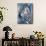 Grey Blue Zebra-OnRei-Mounted Art Print displayed on a wall