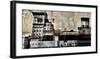 Grey City Landscape-Jean-François Dupuis-Framed Art Print