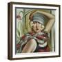 Grey Cloche-Catherine Abel-Framed Giclee Print