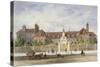 Grey Coat Hospital, Tothill Fields, Westminster, London, C1840-Thomas Hosmer Shepherd-Stretched Canvas